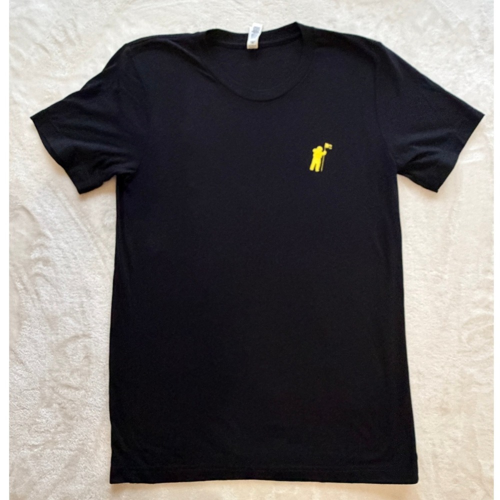 Bella Canvas Black MTV VMAs‎ Moonman Logo Graphic T-Shirt Mens Small Excellent